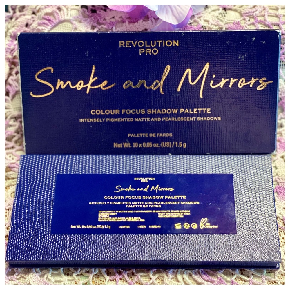 🎉2X HP🎊NIB REVOLUTION PRO “Smoke & Mirrors” 10Pc Intense Eyeshadow Kit - Picture 16 of 16